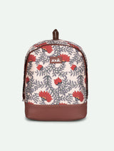 Women's Multicolor Vegan Leather Finish Casual Backpack - 12.5L