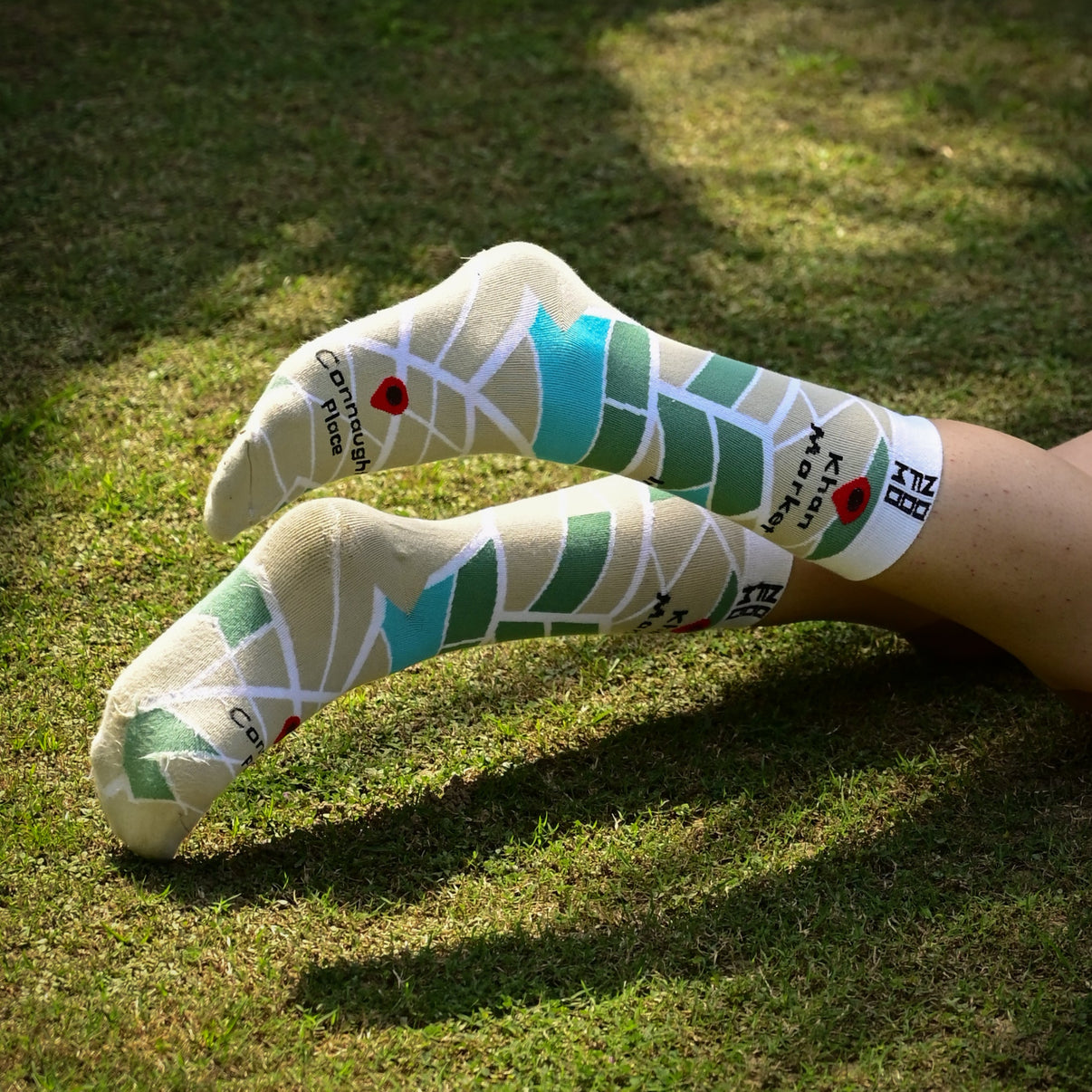 Unisex Multi-Colour Crew Lengh Smiling Board, Delhi Maps, Shark Attack Socks - Pack of 3