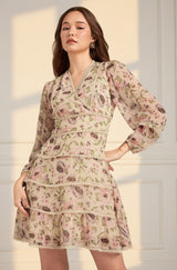 Women's Multicolor Casual Fit & Flared Dress