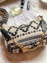 Women's Beige Chirpy Charcoal Sling Bag