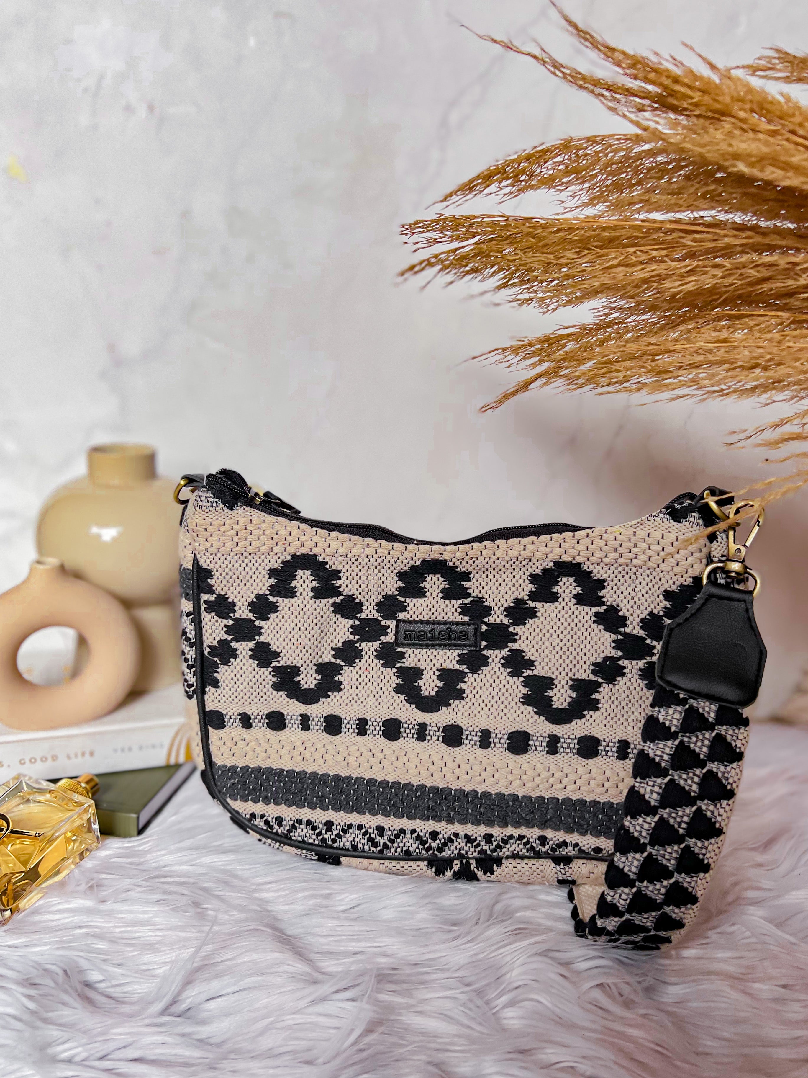 Women's Beige Chirpy Charcoal Sling Bag