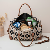 Women's Beige the Overnighter Duffle Bag