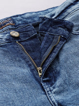 Men's Bootcut Solid Mid Rise Stretchable Jeans