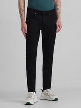 Men's Black BEN Skinny Fit Low Rise Stretchable Jeans