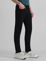Men's Black BEN Skinny Fit Low Rise Stretchable Jeans
