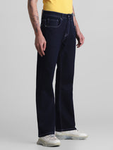 Men's Blue Ray Bootcut Mid Rise Stretchable Jeans