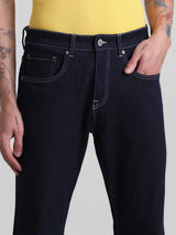Men's Blue Ray Bootcut Mid Rise Stretchable Jeans
