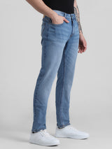 Men's Blue Ben Skinny Fit Low Rise Stretchable Jeans