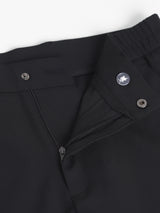 Men's Black Casual Slim Fit Stretchable Trouser