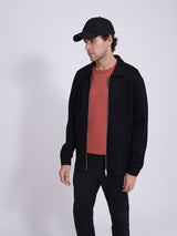 Men's Red Casual Regular Fit Solid Half Sleeves Tshirt