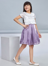 Girls Knee Length Semi Casual Dress