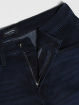 Men's Blue Casual Bootcut Solid  Jeans
