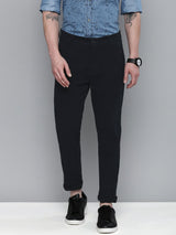 Men's Slim Fit Solid Mid Rise Chinos