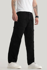 Men's Black Casual  Jeans