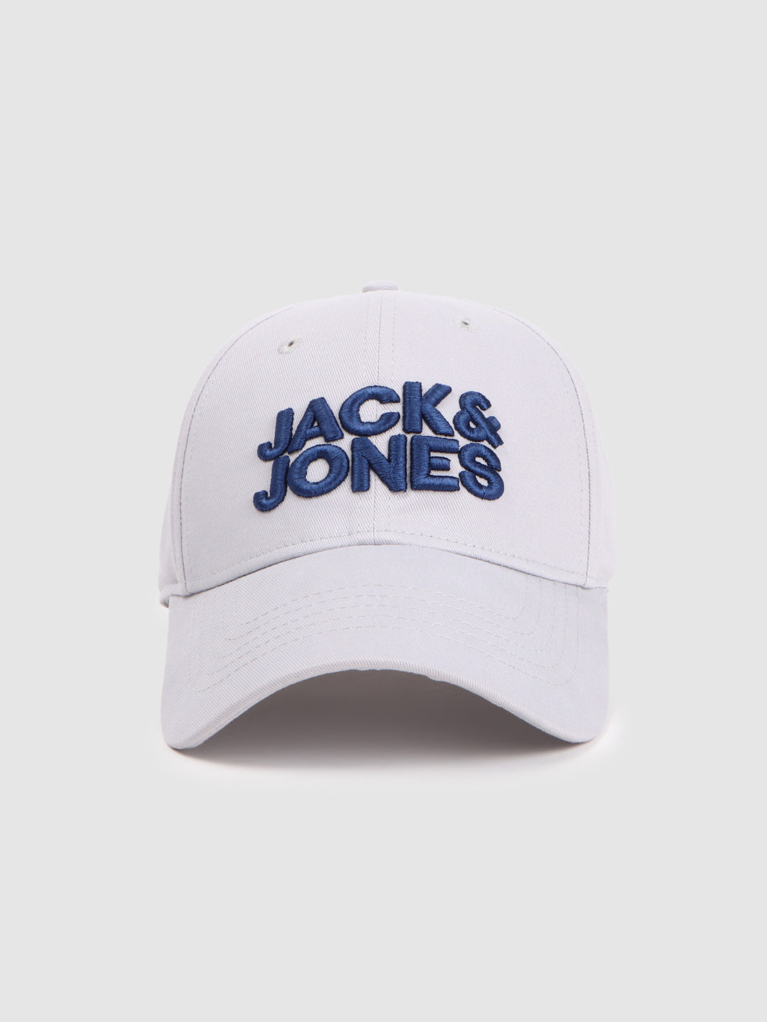 Men's Grey Casual Embroidery Cap