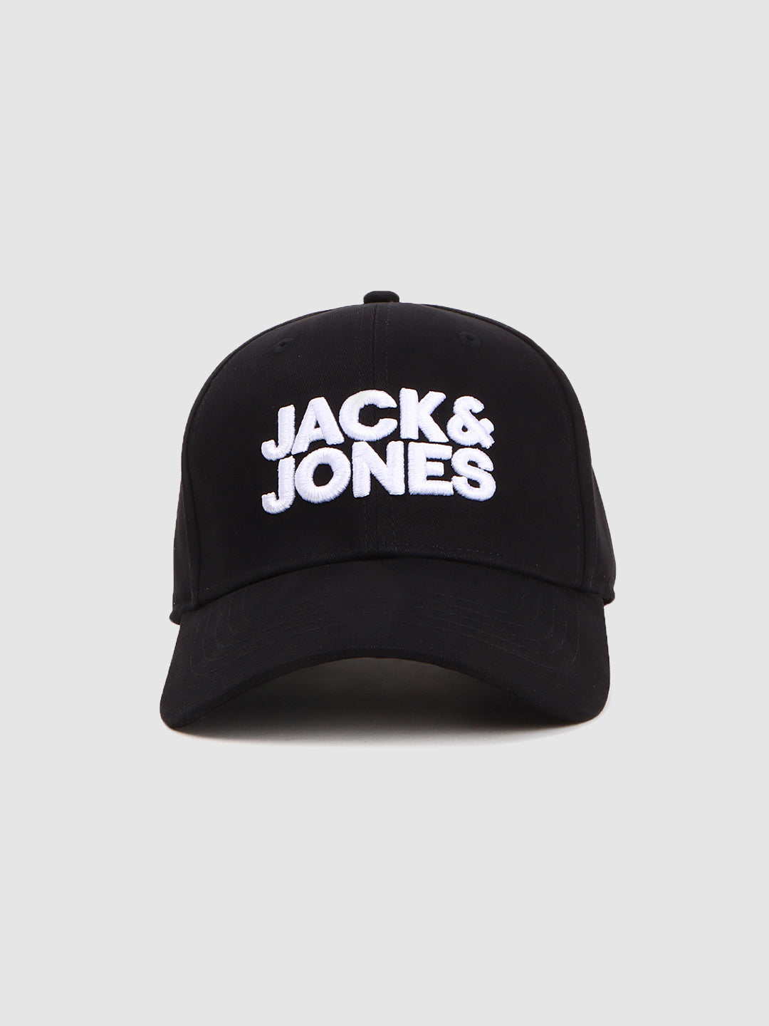 Men's Black Casual Embroidery Cap
