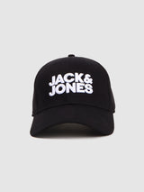 Men's Black Casual Embroidery Cap