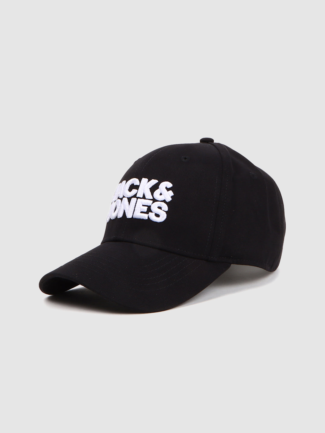 Men's Black Casual Embroidery Cap