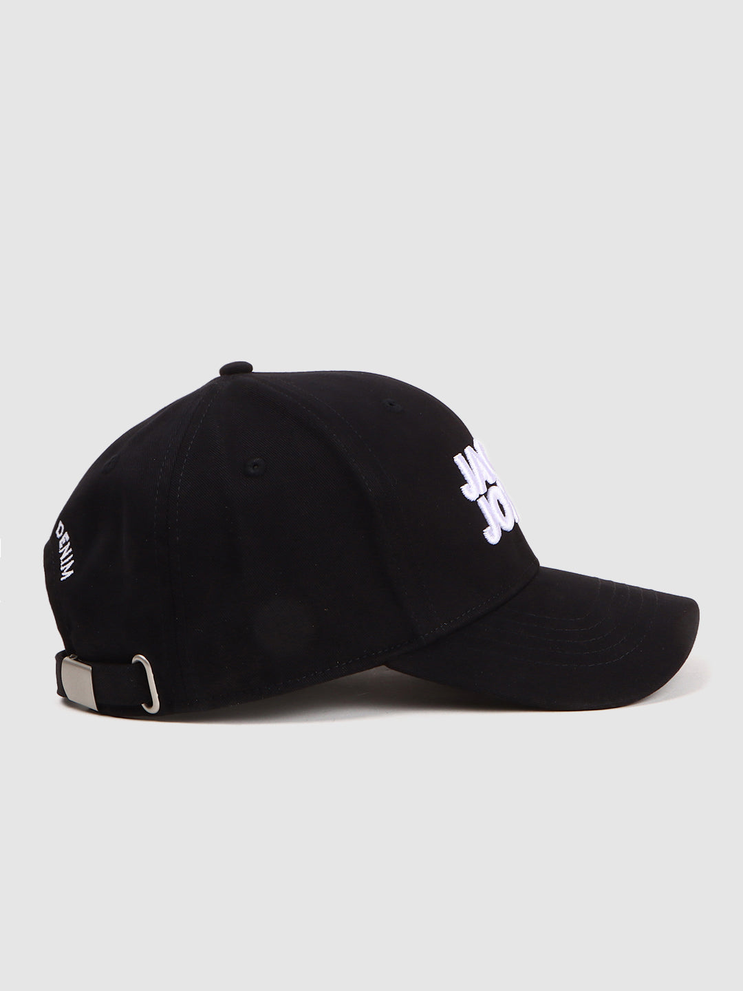 Men's Black Casual Embroidery Cap