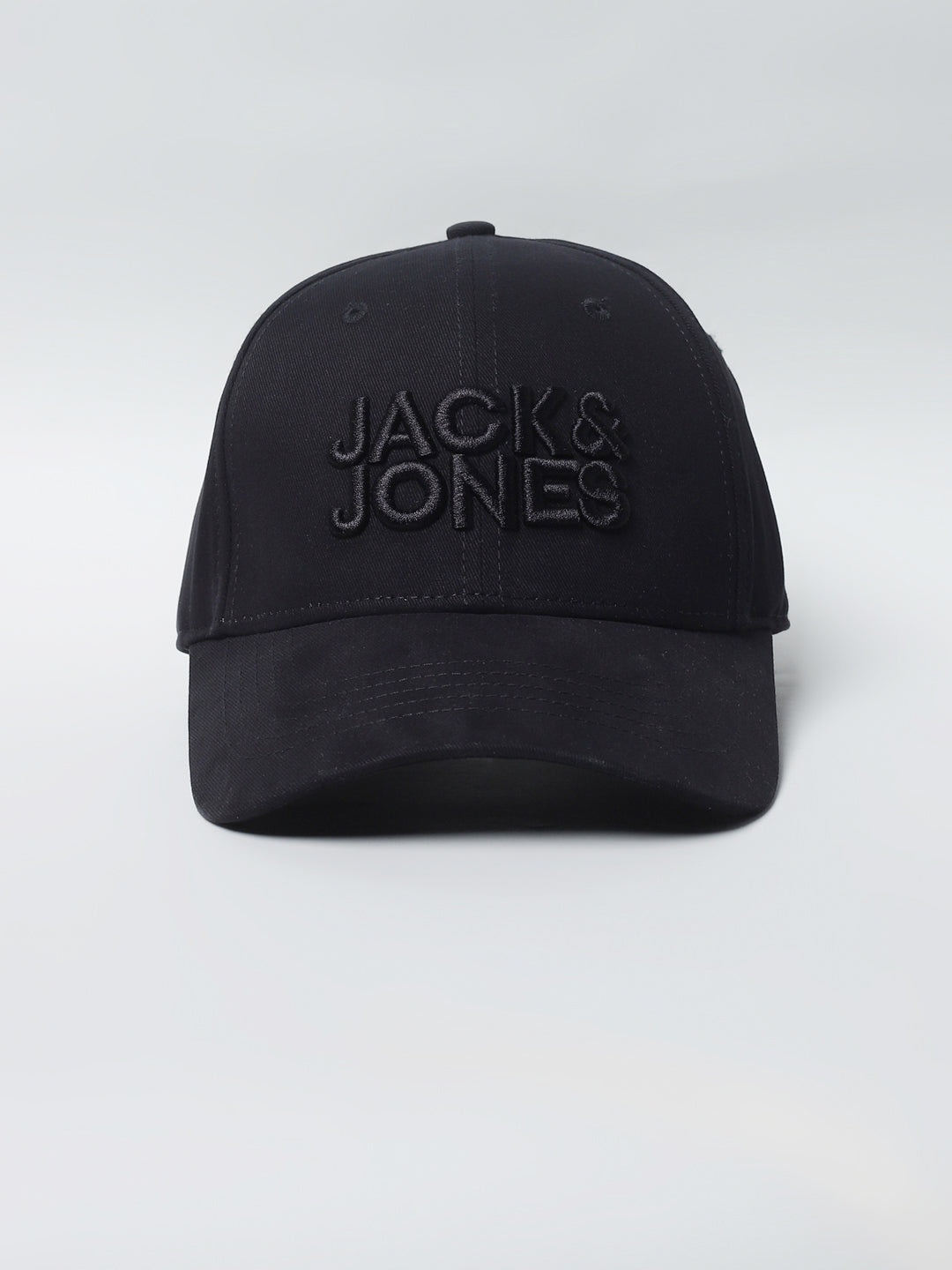 Men's Black Casual Embroidery Cap