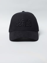 Men's Black Casual Embroidery Cap