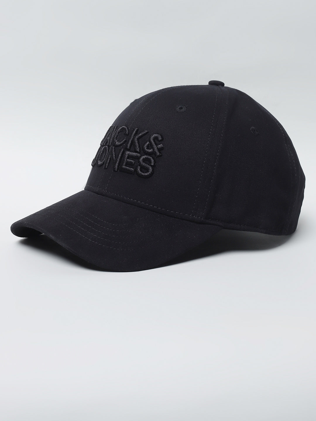 Men's Black Casual Embroidery Cap