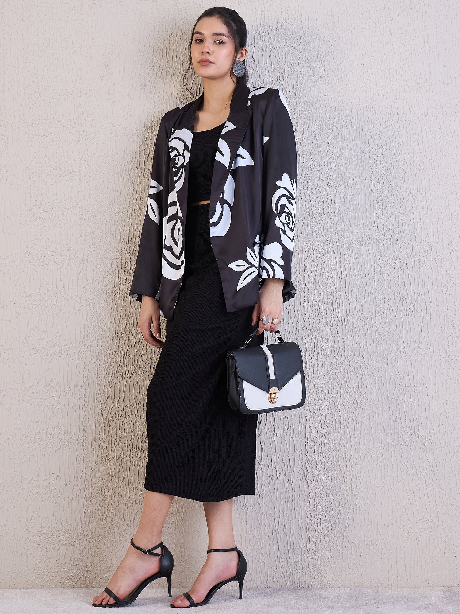 Women's Elit Bodycon Midi Dress with Jacket