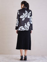 Women's Elit Bodycon Midi Dress with Jacket