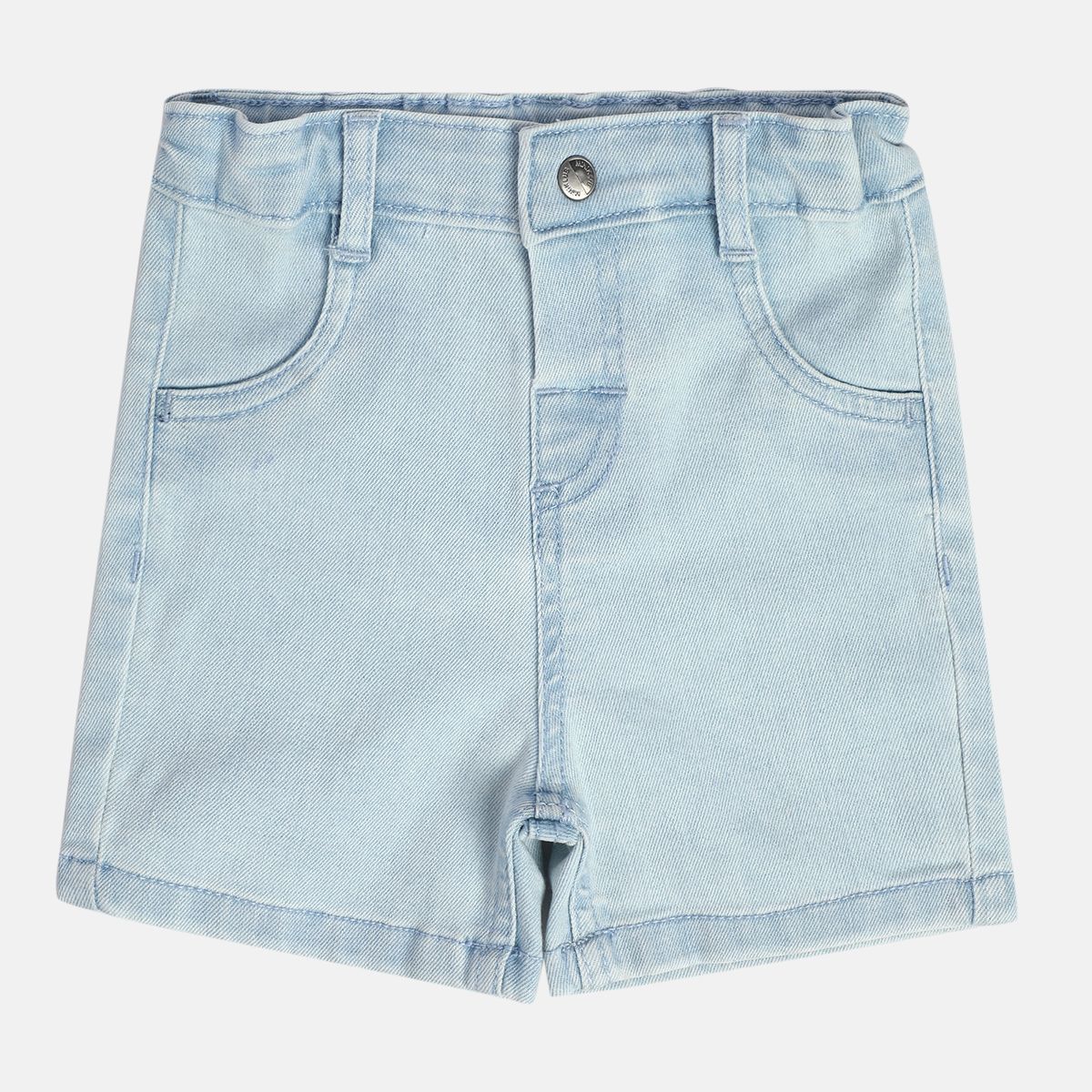 Boys Blue Casual Regular Fit Solid Shorts