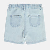 Boys Blue Casual Regular Fit Solid Shorts