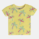 Girls Multicolor Casual Regular Fit Printed Tops - Set of 2