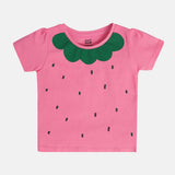 Girls Multicolor Casual Regular Fit Printed Tops - Set of 3
