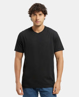 Men's Black Cotton Rich Tshirt