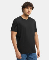 Men's Black Cotton Rich Tshirt