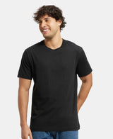 Men's Black Cotton Rich Tshirt