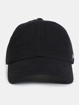 Men's Black Cotton Baseball Cap