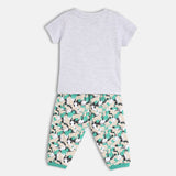 Boys Multicolor Casual Regular Fit Printed Tshirt & Pant