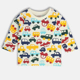 Boys Multicolor Casual Regular Fit Printed Tshirt & Pant