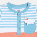 Boys Multicolor Casual Regular Fit Printed Half Sleeves Tshirt
