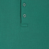 Boys Green Casual Regular Fit Solid Full Sleeves Tshirt