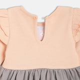 Girls Multicolor Casual Regular Fit Solid Full Sleeves Dress