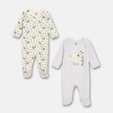 Boys Multicolor Casual Regular Fit Printed Sleep Suits - Set of 2
