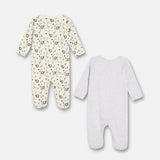 Boys Multicolor Casual Regular Fit Printed Sleep Suits - Set of 2