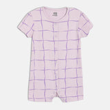 Girls Multicolor Casual Regular Fit Printed Half Sleeves Rompers - Set of 2