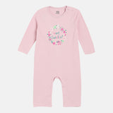 Girls Multicolor Casual Regular Fit Printed Full Sleeves Rompers - Set of 2