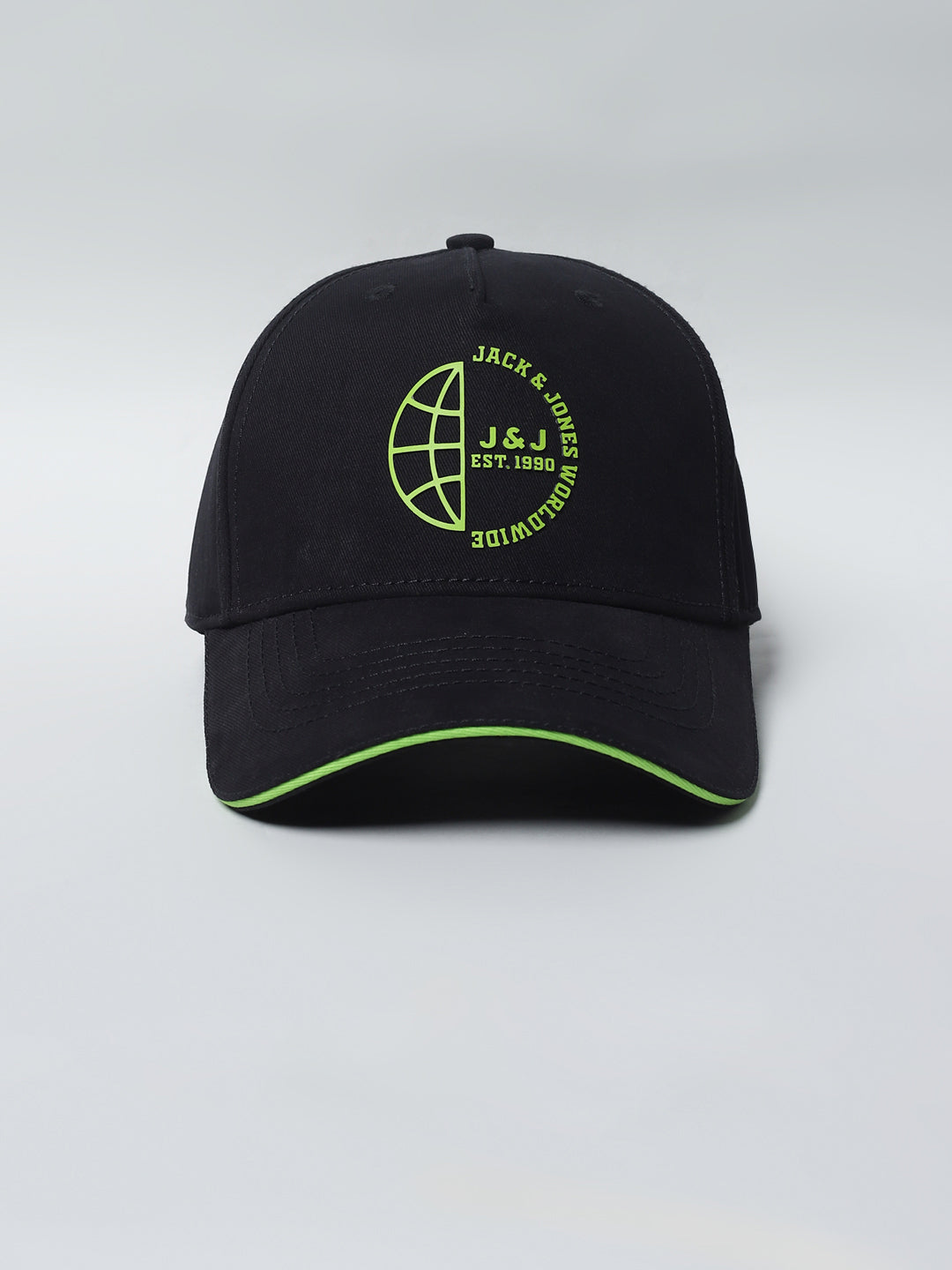 Men's Black Casual Cap