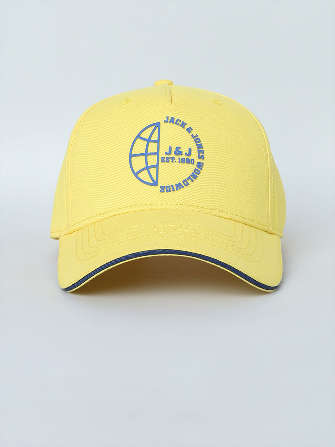 Men's Yellow Casual Cap