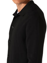 Men's Black Casual Regular Fit Full Sleeves Jacket