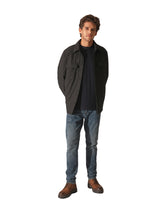 Men's Black Casual Regular Fit Solid Full Sleeves Jacket