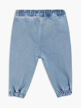 Boys Blue Cotton Denim Pant